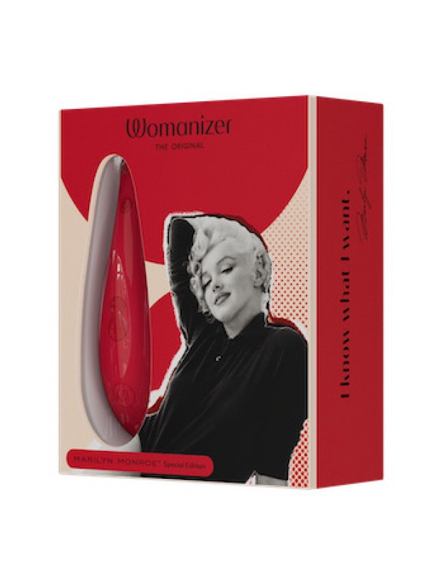 Womanizer Marilynmonroe SpecialEdition bibittoRed/ ウーマナイザー マリリンモンロー ビビットレッド 吸引ローター  大人のおもちゃ