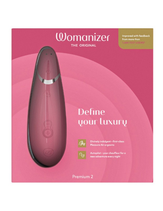 Womanizer Premium2 Raspberry/ ウーマナイザー プレミアム2 ラズベリー　吸引ローター アダルトグッズ