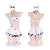 猫ちゃん風 ランジェリー ネコ耳ネコしっぽ  コスプレ 萌え萌え 誘惑下着