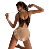 蝶結びメイド服 リードを付け 透け透け 胸空き セクシー 過激 大人 蝶結びメイド服 リードを付け 透け透け 胸空き セクシー 過激 大人