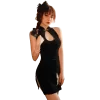 中華風 チャイナドレス ランジェリー セクシー寝間着 ベルベット生地 中華風 チャイナドレス ランジェリー セクシー寝間着 ベルベット生地