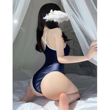 スク水 紺色 コスプレ セクシーランジェリー 激萌え 女子高生