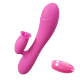 Lunfun L22  ローズレッド バイブレーター 舌舐め 加熱 遠隔操作 中イキ 女性向け