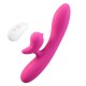 Lunfun L26 レッドとり バイブ クリ責め 凹凸デザイン 中イキ 遠隔操作 大人のおもちゃ 