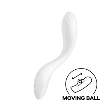 Satisfyer Rrrolling Pleasure White/プレジャー ホワイト　Ｇスポットバイブ　強力責め アダルトグッズ | 大人のおもちゃ