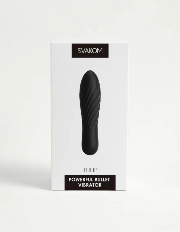 SVAKOM TULIP Black/ チューリップ ブラック ミニバイブレーター 手のひらサイズ パワフル振動 SVAKOM TULIP Black/ チューリップ ブラック ミニバイブレーター 手のひらサイズ パワフル振動