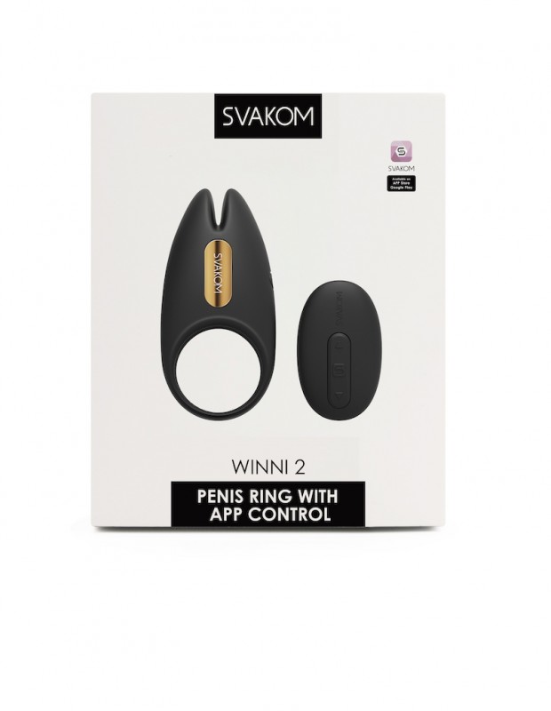 SVAKOM Winni 2 電動ペニスリング 持続力サポート アプリ対応 アダルトグッズ