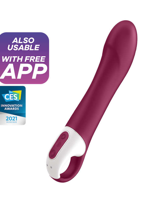 Satisfyer Big Heat ビッグヒート Gスポットバイブ 加熱 遠隔操作  アダルトグッズ 