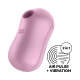 Satisfyer Cotton Candy 吸引ローター 超ミニ  豆ローター やわらかい紫 アダルトグッズ