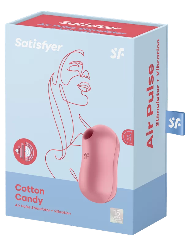 Satisfyer Cotton Candy 吸引ローター 超ミニ 豆ローター 薄紅  大人のおもちゃ