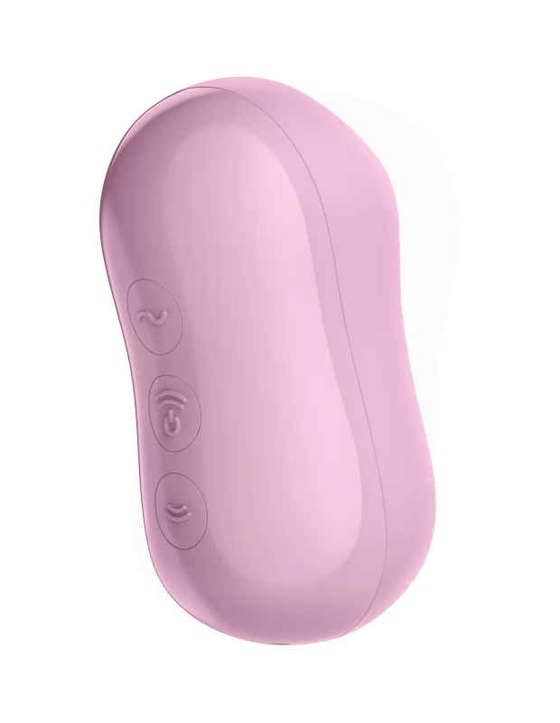 Satisfyer Cotton Candy 吸引ローター 超ミニ  豆ローター やわらかい紫 アダルトグッズ