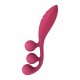 Satisfyer Tri Ball トライボール 赤 万能バイブ  Gスポット・クリトリス・アナル  大人のおもちゃ