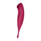 Satisfyer Twirling Pro+ Dark Redレッド 2in1 吸引バイブ 極細ローター アダルトグッズ
