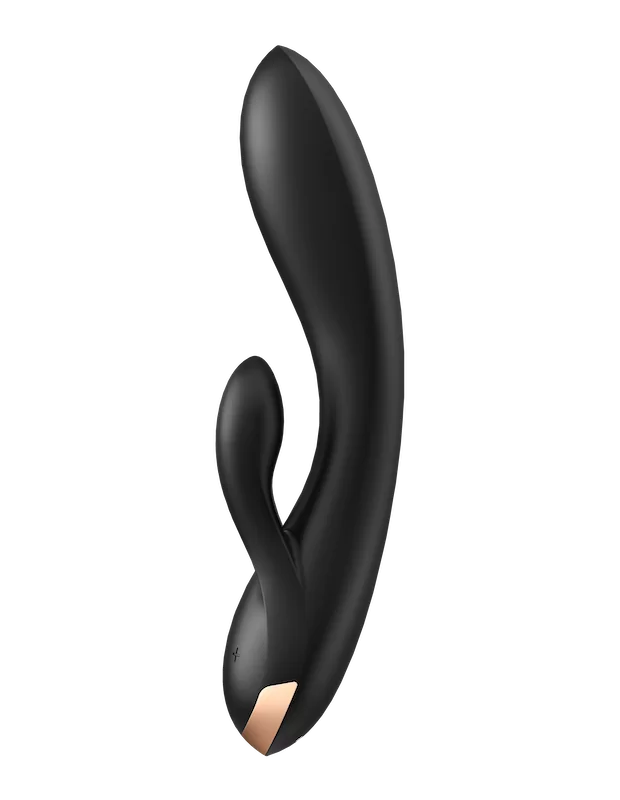 Satisfyer Double Flex ダブルフレックス 中イキバイブ 2点責め ブラック アダルトグッズ Satisfyer Double Flex ダブルフレックス 中イキバイブ 2点責め ブラック アダルトグッズ