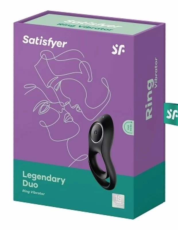 Satisfyer Legendary Duo Black レジェンダリーデュオ ブラック 電動ペニスリング 大人のおもちゃ Satisfyer Legendary Duo Black レジェンダリーデュオ ブラック 電動ペニスリング 大人のおもちゃ