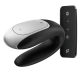 Satisfyer Double Fun Black/ダブルファン ブラック カップルバイブレーター リモコン付き 無料アプリ アダルトグッズ | 大人のおもちゃ