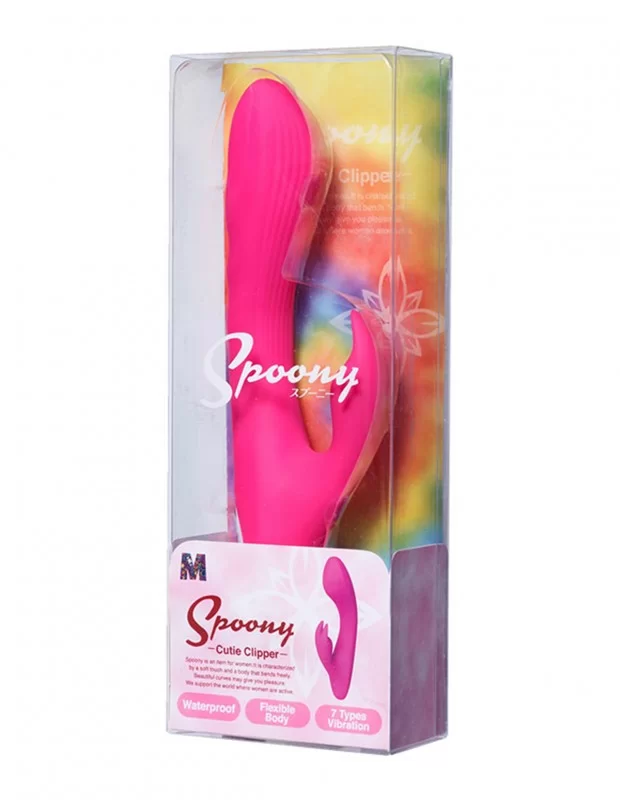 Spoony Cutie Clipper キューティクリッパー クリバイブ 両点責め アダルトグッズ Spoony Cutie Clipper キューティクリッパー クリバイブ 両点責め アダルトグッズ