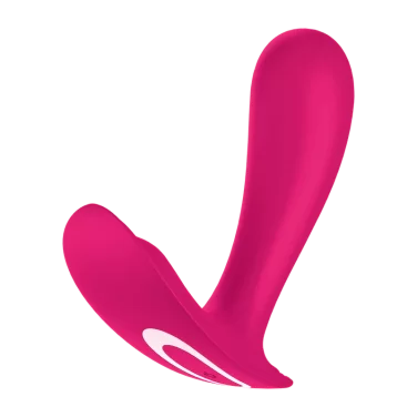 Satisfyer Top Secret Pink/トップシークレット 二点同時責めリモコンバイブ　アダルトグッズ | 大人のおもちゃ