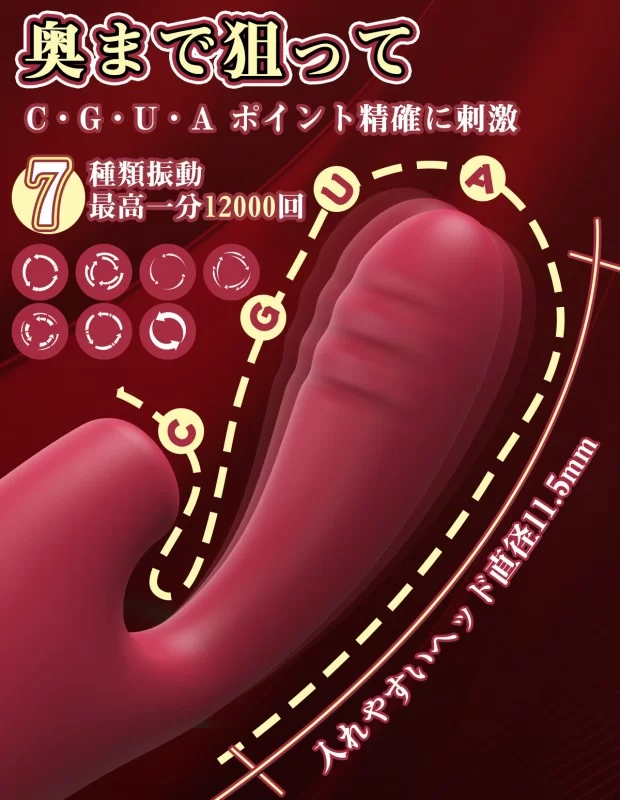 ToyCod Cardinal 吸引バイブ バイブレーター クリ責め クリバイブ 大人のおもちゃ ToyCod Cardinal 吸引バイブ バイブレーター クリ責め クリバイブ 大人のおもちゃ