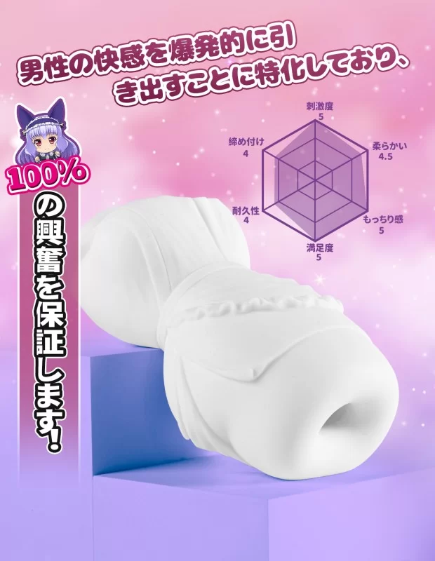 MOMONII 高木 梨花 人妻 セラミック感 非貫通 ホワイト オナホール アダルトグッズ MOMONII 高木 梨花 人妻 セラミック感 非貫通 ホワイト オナホール アダルトグッズ