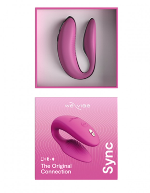 We-Vibe Sync ピンク カップル用バイブ U字型 遠隔操作 大人のおもちゃ