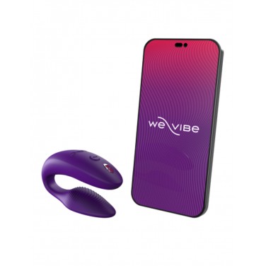 We-Vibe Sync パープル カップル用バイブ U字型 遠隔操作 アダルトグッズ