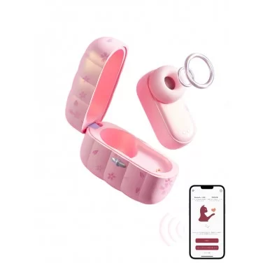 【限定発売】BeYourLover  みみき 桜柄 春季限定 吸うやつイヤホン 吸引ローター 遠隔 