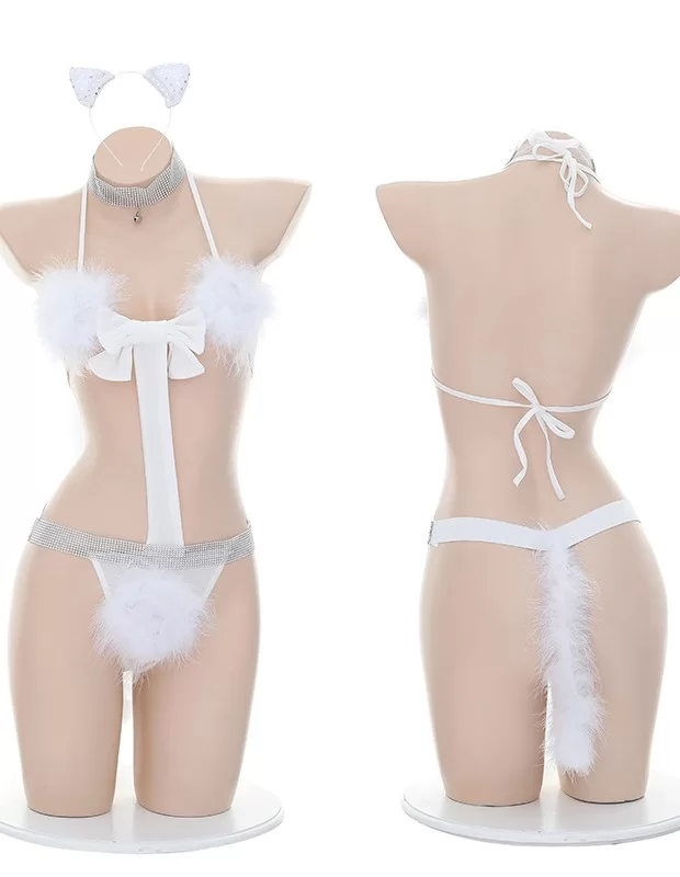 セクシーキャット・レディの3点セット ねこの耳 かわいい セクシーキャット・レディの3点セット ねこの耳 かわいい