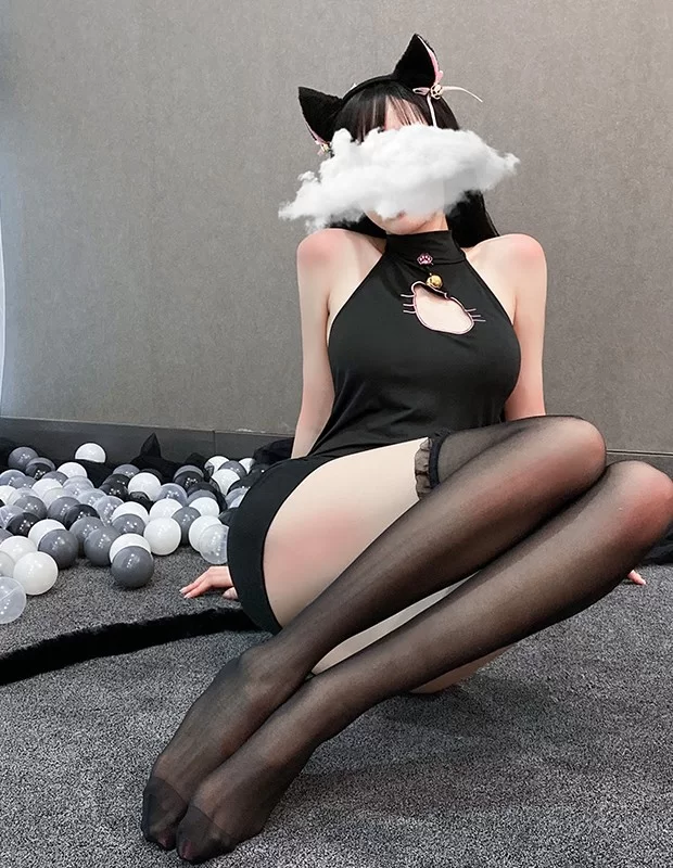 猫コスプレ ランジェリー キャット セクシー 過激 下着 萌え萌え ネコ耳カチューシャ 取り外し可能なネコ尻尾 黑 猫コスプレ ランジェリー キャット セクシー 過激 下着 萌え萌え ネコ耳カチューシャ 取り外し可能なネコ尻尾 黑