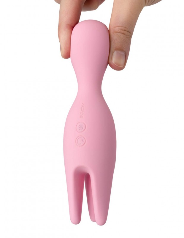 SVAKOM NYMPH 触手バイブ＆電マ 揉み 振動　ピンク アダルトグッズ | 大人のおもちゃ