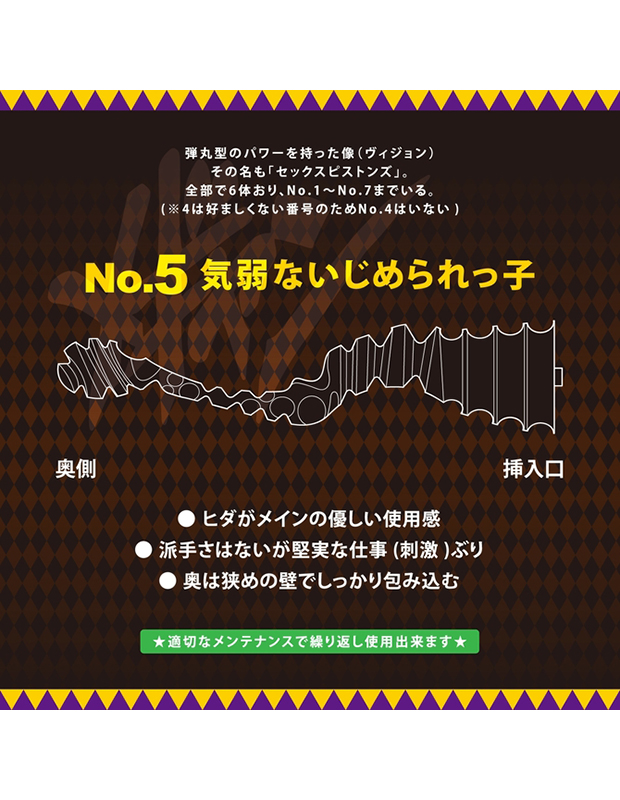 手コキ　オナホ　ミスターの奇妙なカップ セックスピストンズ No.5 アダルトグッズ｜大人のおもちゃ