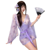 ガーリー系 パープルの蝶柄デザイン ランジェリー 大人のおもちゃ ガーリー系 パープルの蝶柄デザイン ランジェリー 大人のおもちゃ