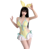 爽やかな夏仕様 オープンクロッチのワンピース ランジェリー 爽やかな夏仕様 オープンクロッチのワンピース ランジェリー