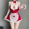 メイドコスプレ6点セット女性用 下着 ランジェリー メイドコスプレ6点セット女性用 下着 ランジェリー
