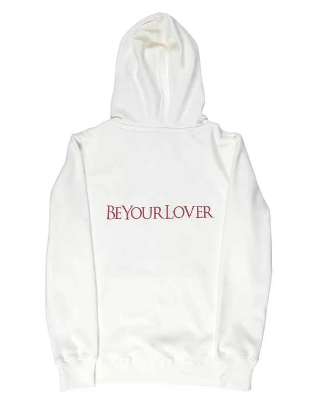 beyourloverグッズパーカー 男女兼用 白色長袖 秋 冬 フード付き トップス おしゃれ beyourloverグッズパーカー 男女兼用 白色長袖 秋 冬 フード付き トップス おしゃれ