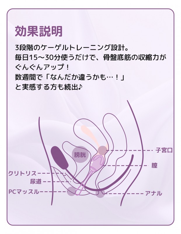 ToyCod コア美 膣トレボール 膣圧トレーニング