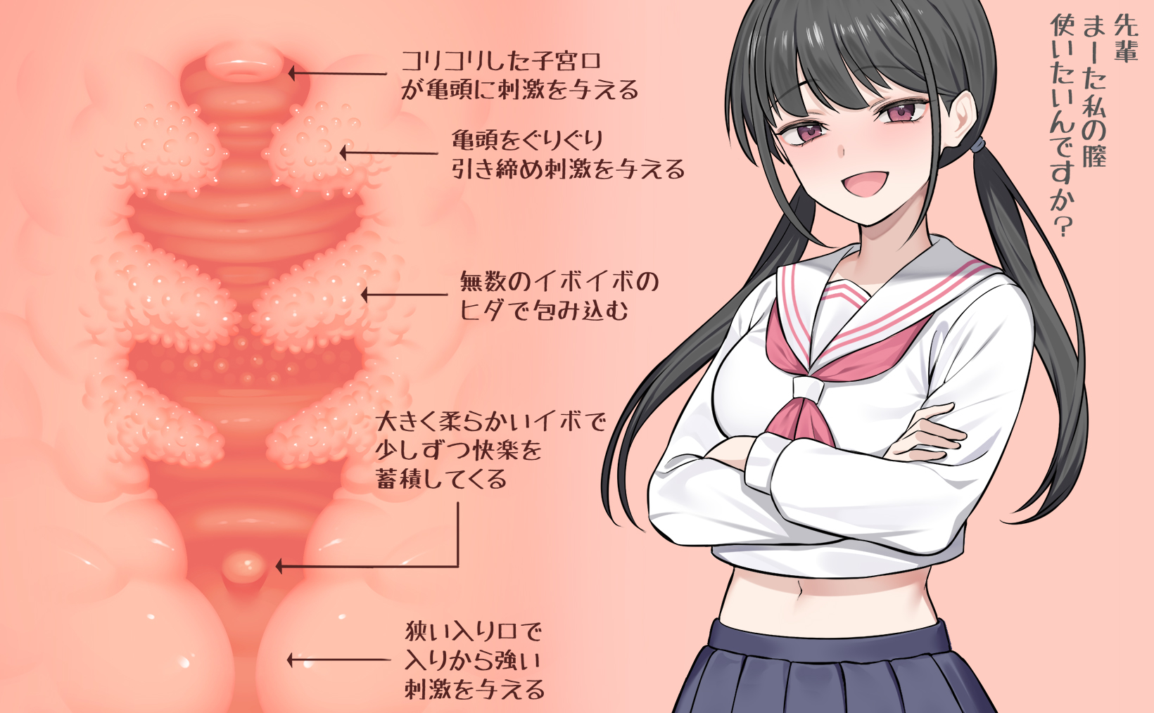 MOMONII 女子高生ルリちゃん 超絶の肉厚感 エラストマー オナホール 男性向け ラブグッズ