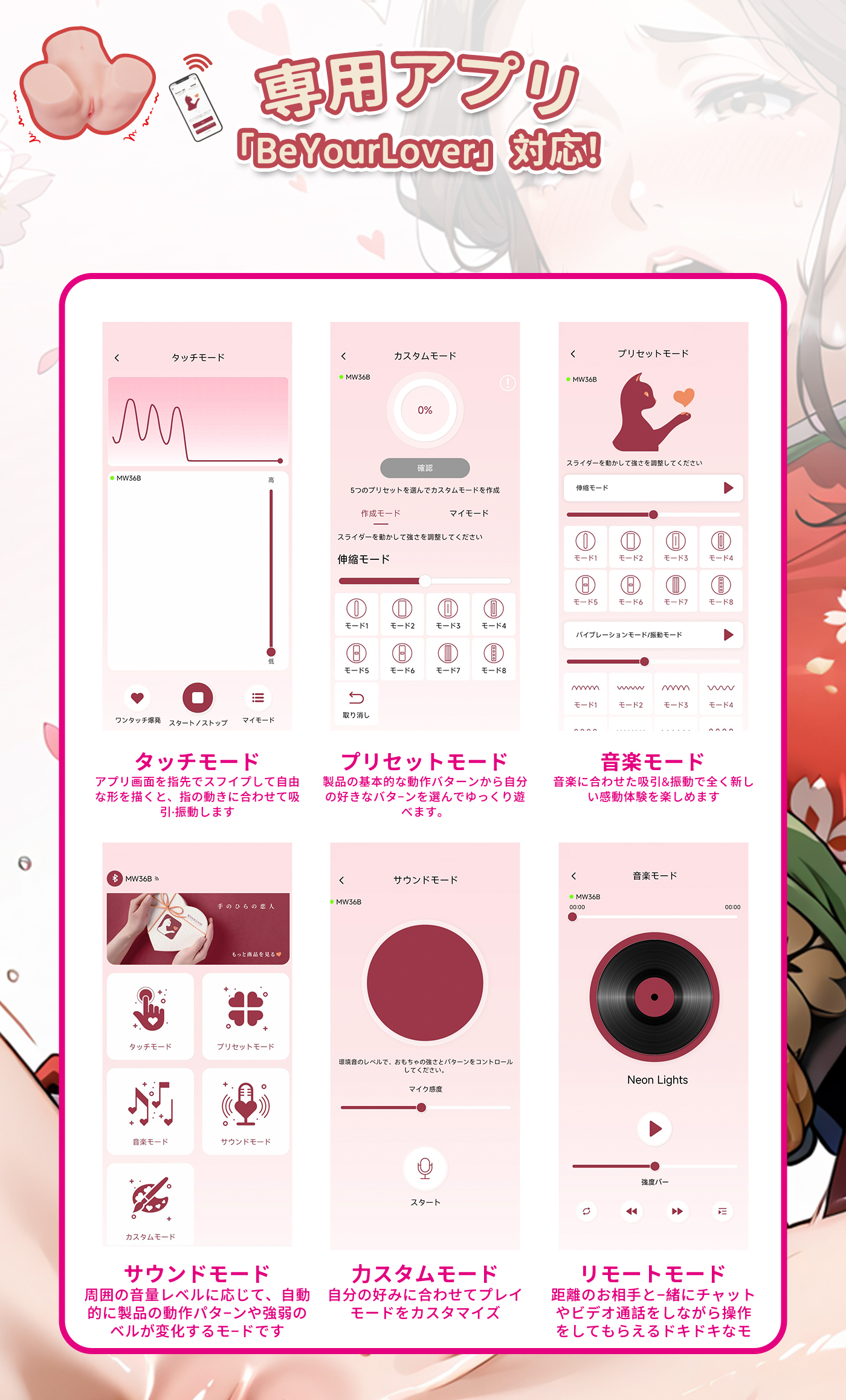 MOMONII美姫シリーズ 生腰美尻 桜の姫Plus 吸引+振動+アプリ操作 超大型据え置き型 トルソー 電動オナホール ラブグッズ