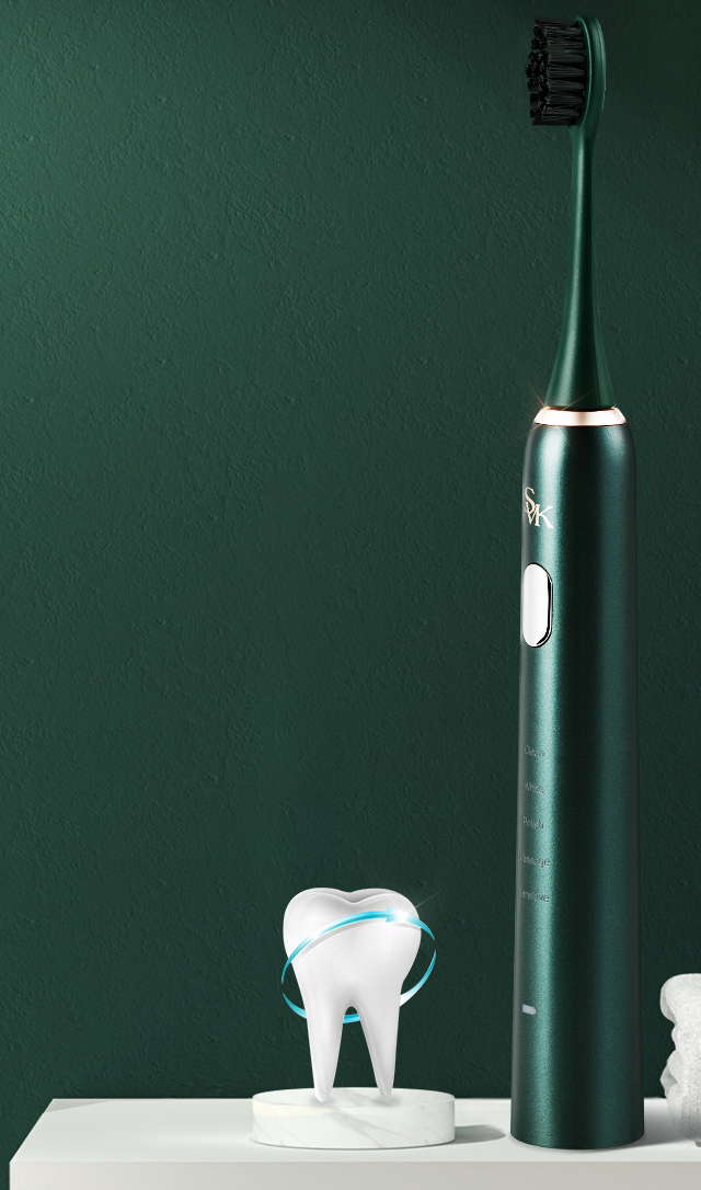 SVK電動歯ブラシ 高速音波振動 磁気浮上式モーター 虫歯・歯周病予防
