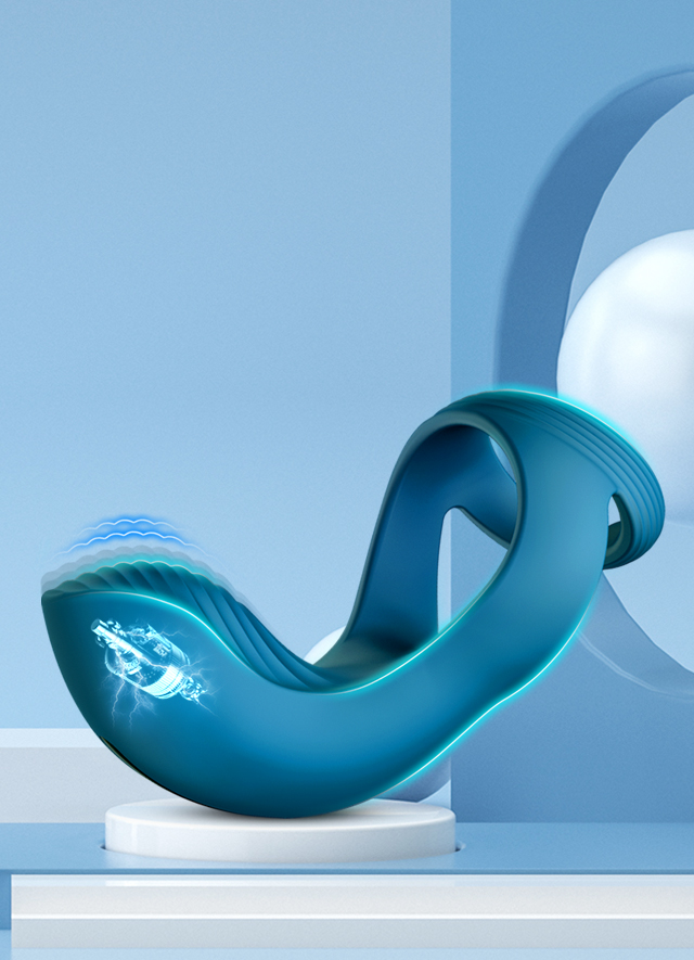 ZEMALIA URSULA ダブルリング型 電動ペニスリング 持久力アップ 射精時間延長