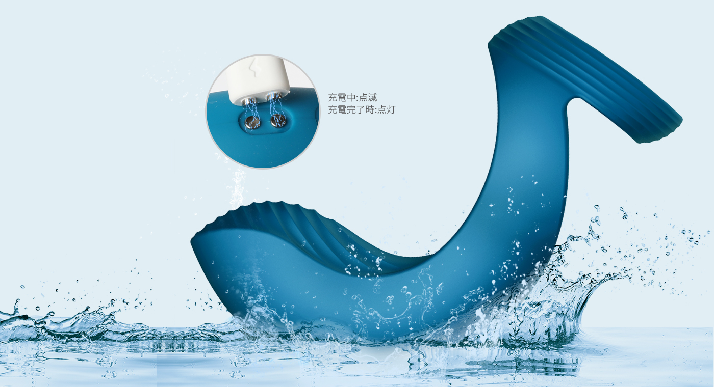 ZEMALIA URSULA ダブルリング型 電動ペニスリング 持久力アップ 射精時間延長