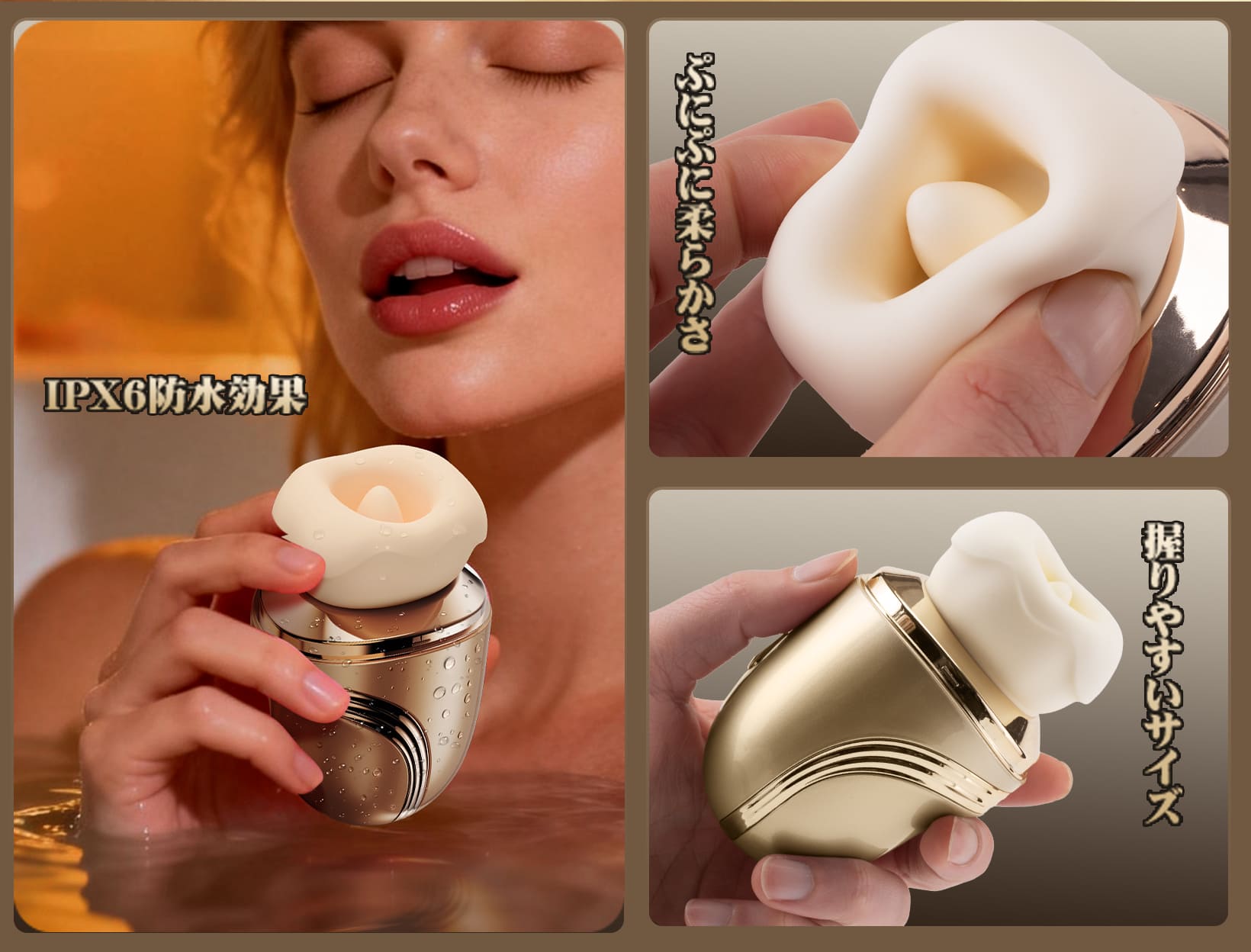 ToyCod 舌恋姫 口愛中毒 クンニ特化 クリイキ 舌舐め×吸引×振動 温感ローター アダルトグッズ